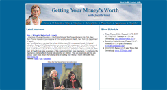 Desktop Screenshot of gettingyourmoneysworthnyc.com